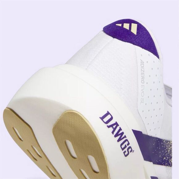 Adidas Adizero Evo SL Washington Huskies PE Running Shoes (JH6206) Men’s Size 13 - Picture 9 of 11